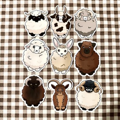 Collection Stickers moutons