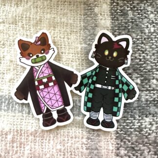 Autocollants Demon Slayer