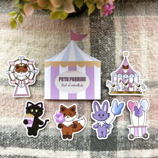 Pack stickers fête foraine
